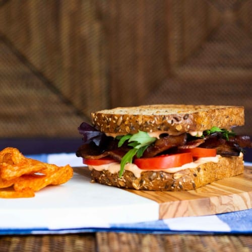 Chipotle BLT Sandwich.