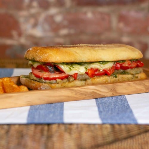 The Veggie Sandwich.