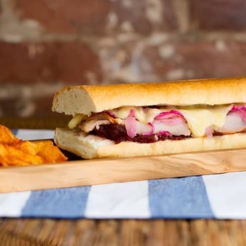 The Pilgrim Sandwich.